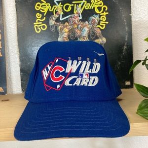 DSWT 1998 MLB Chicago Cubs Wild Card Made in U.S.A SnapBack by New Era